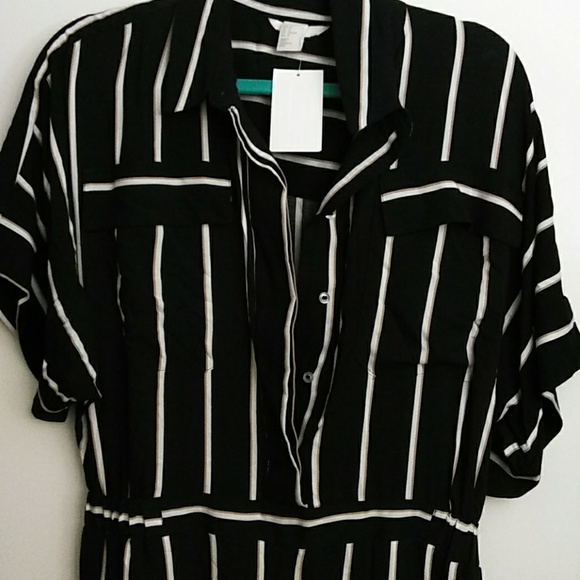 Pinstripe Black and Jumper - Picture 1 of 3